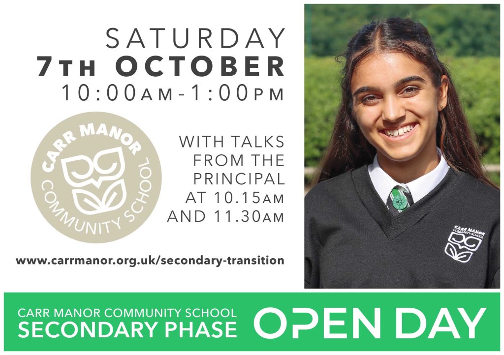 Secondary Transition • Carr Manor Community School